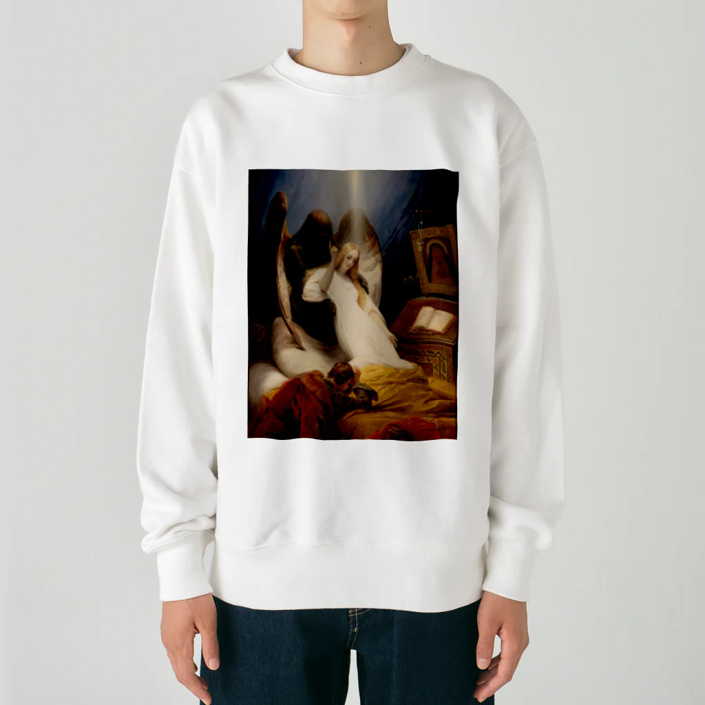 世界美術商店の死の天使 / Angel of the Death Heavyweight Crew Neck Sweatshirt