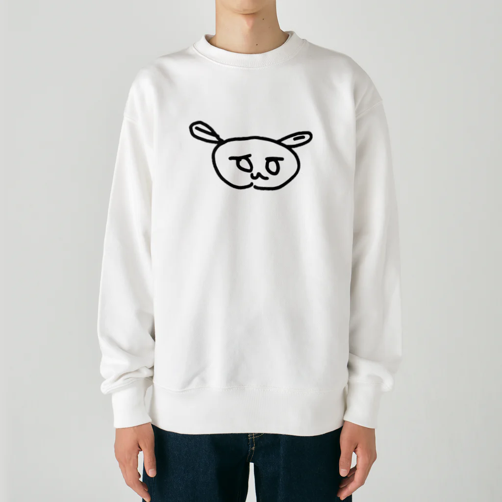 CYBER-BOYSのうさぎネコ Heavyweight Crew Neck Sweatshirt