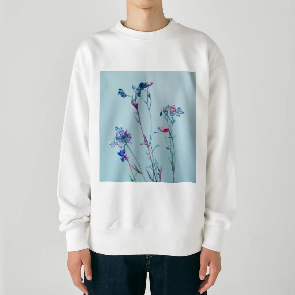 TONOHARUNAのこわいもの知らずのおんなの子たち Heavyweight Crew Neck Sweatshirt