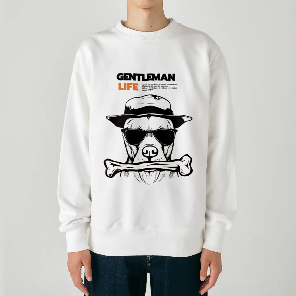 Sky00のワイルドドッグくん2 Heavyweight Crew Neck Sweatshirt