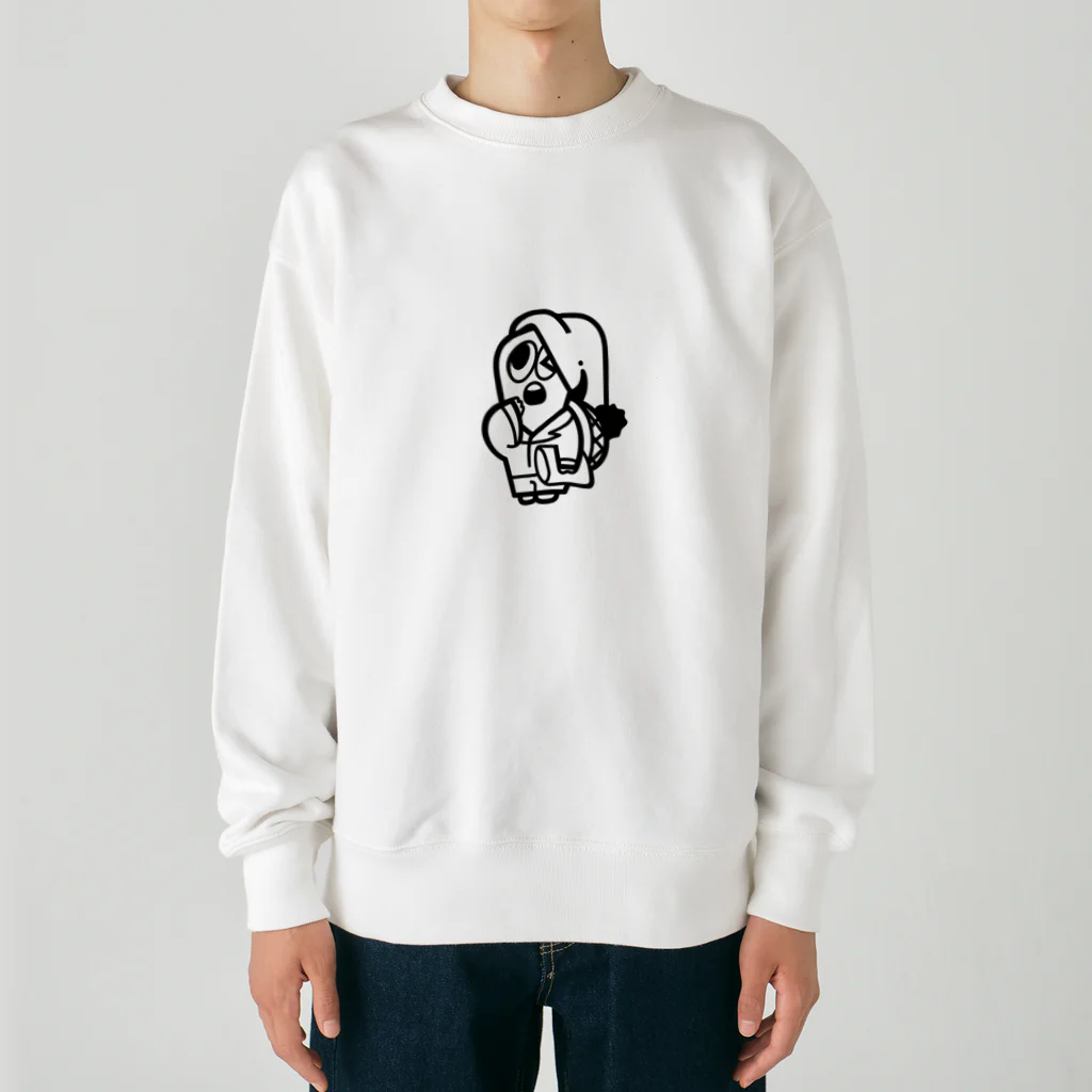 chosssssのかわいい変なやつ Heavyweight Crew Neck Sweatshirt