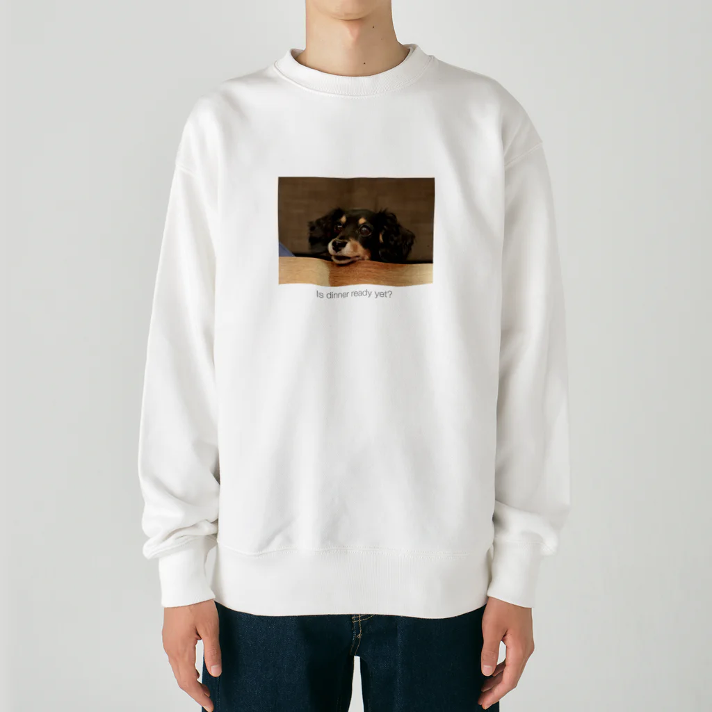 fleuri フルリの食いしんぼう Heavyweight Crew Neck Sweatshirt