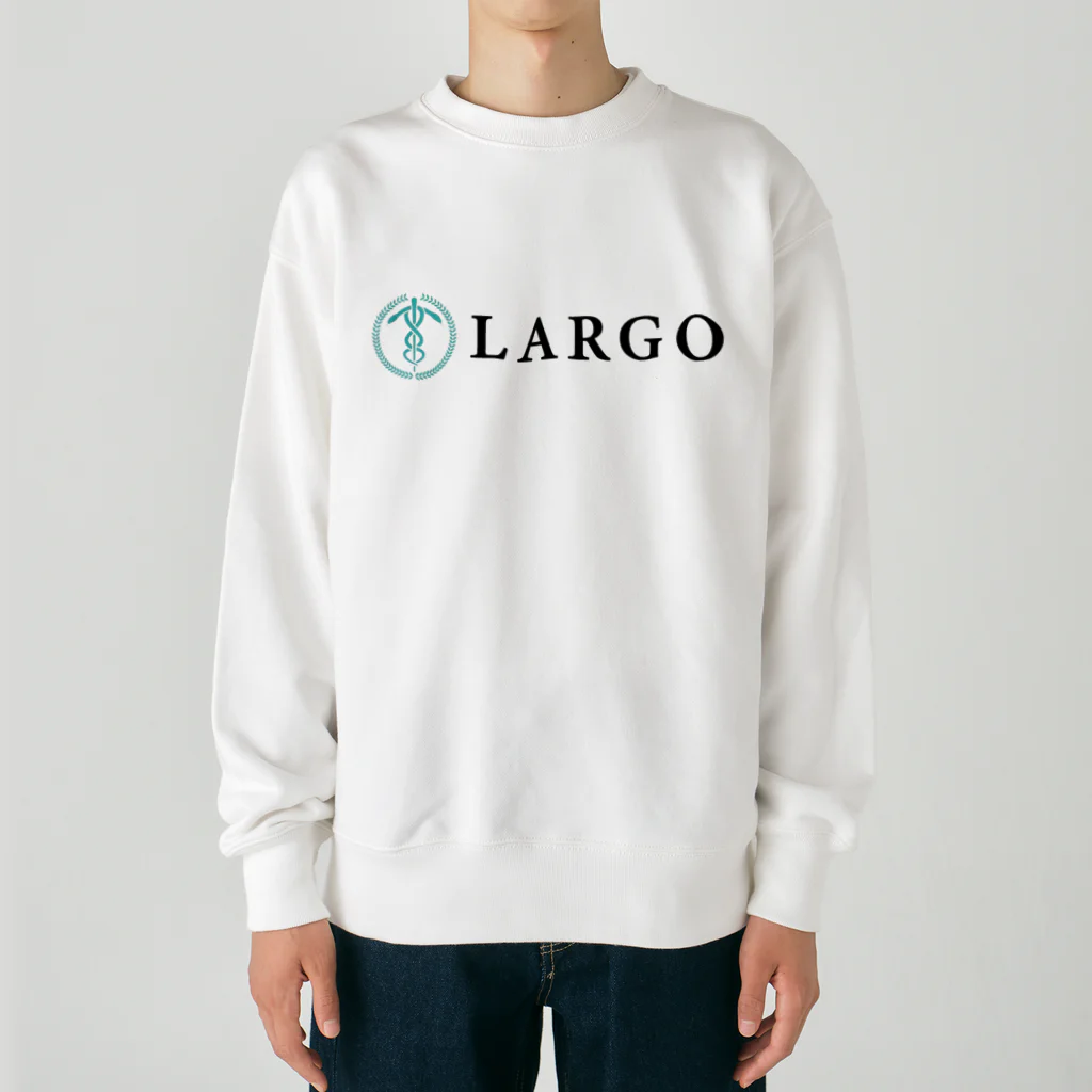 NPO法人LARGOのNPO法人LARGO 公式ロゴアイテム（横） Heavyweight Crew Neck Sweatshirt