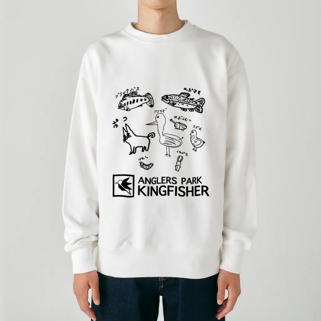 anglerspark_kingfisherのKoki OKAGAWA -Family- Heavyweight Crew Neck Sweatshirt