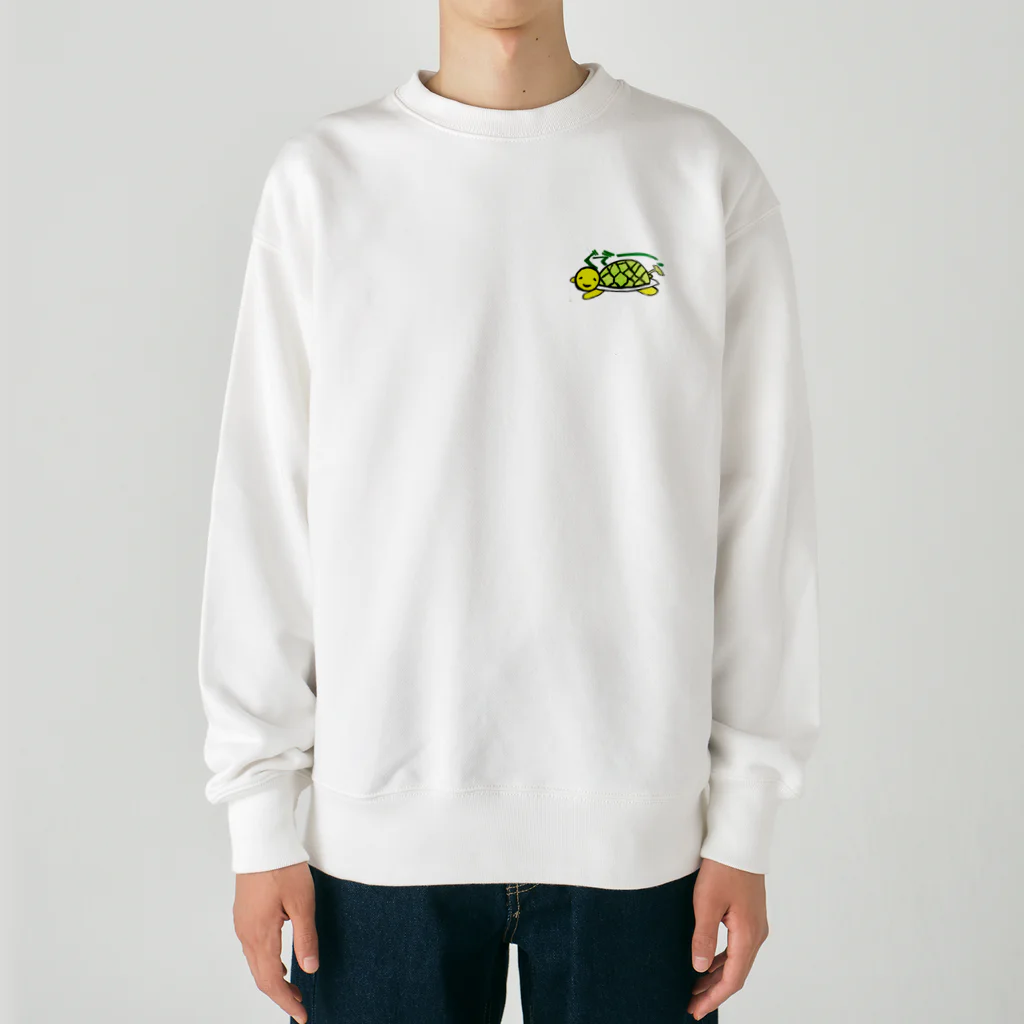 ANFUGU SHOPのメロンパン亀ちゃん Heavyweight Crew Neck Sweatshirt