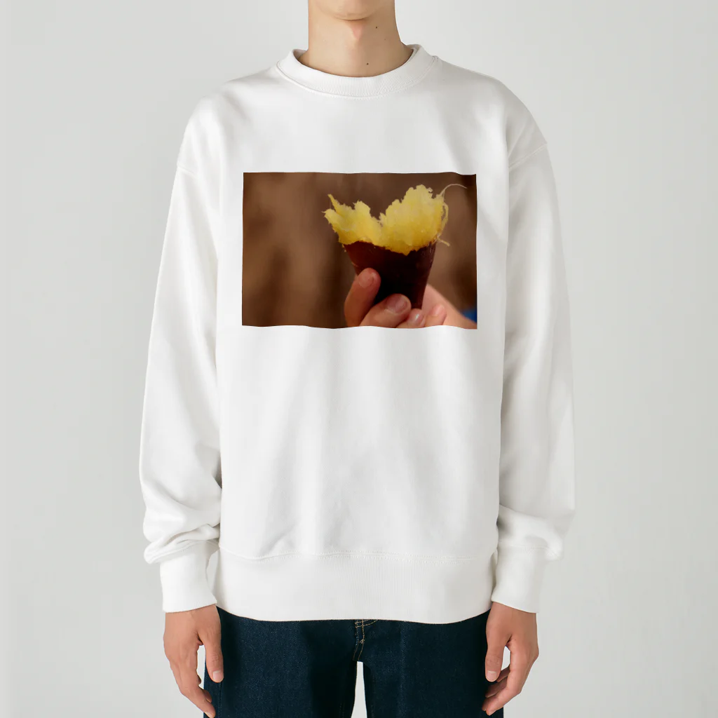 hanacoのあの時の焼き芋 Heavyweight Crew Neck Sweatshirt