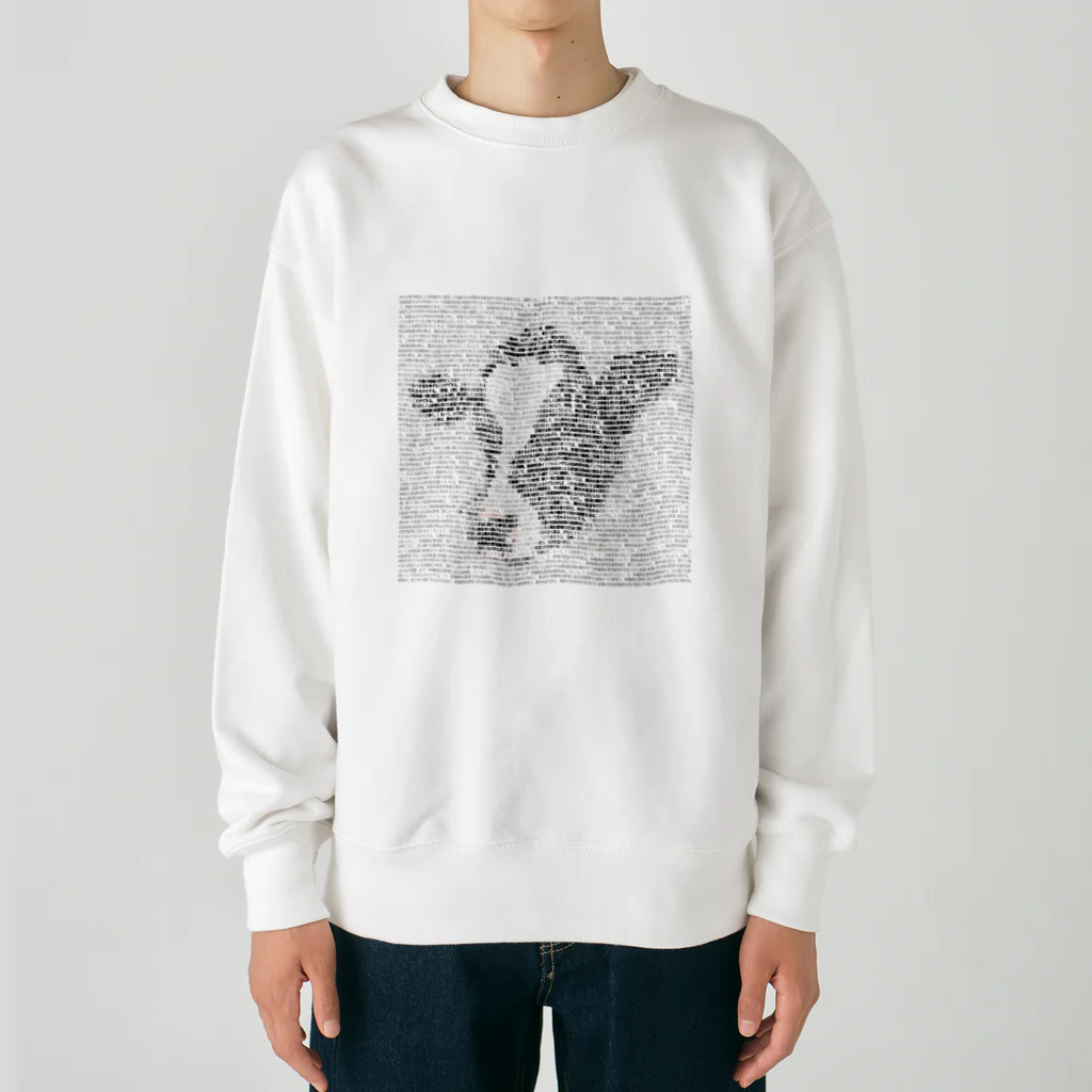 dolidoliのkadenhou(white) Heavyweight Crew Neck Sweatshirt