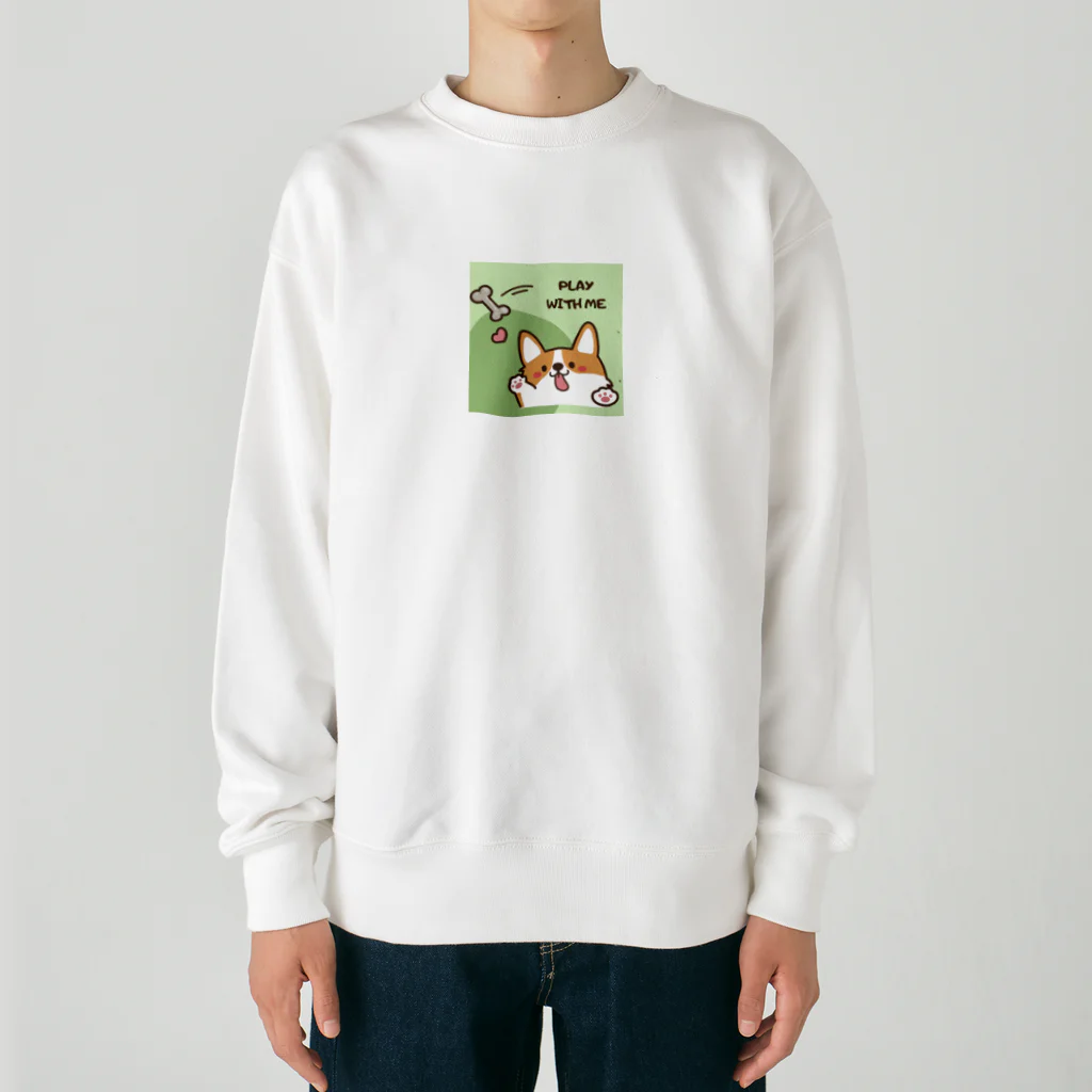 ロイ@イラストレーターHEXANFT販売美麗イラスト描きますのPLAY WITH ME Heavyweight Crew Neck Sweatshirt