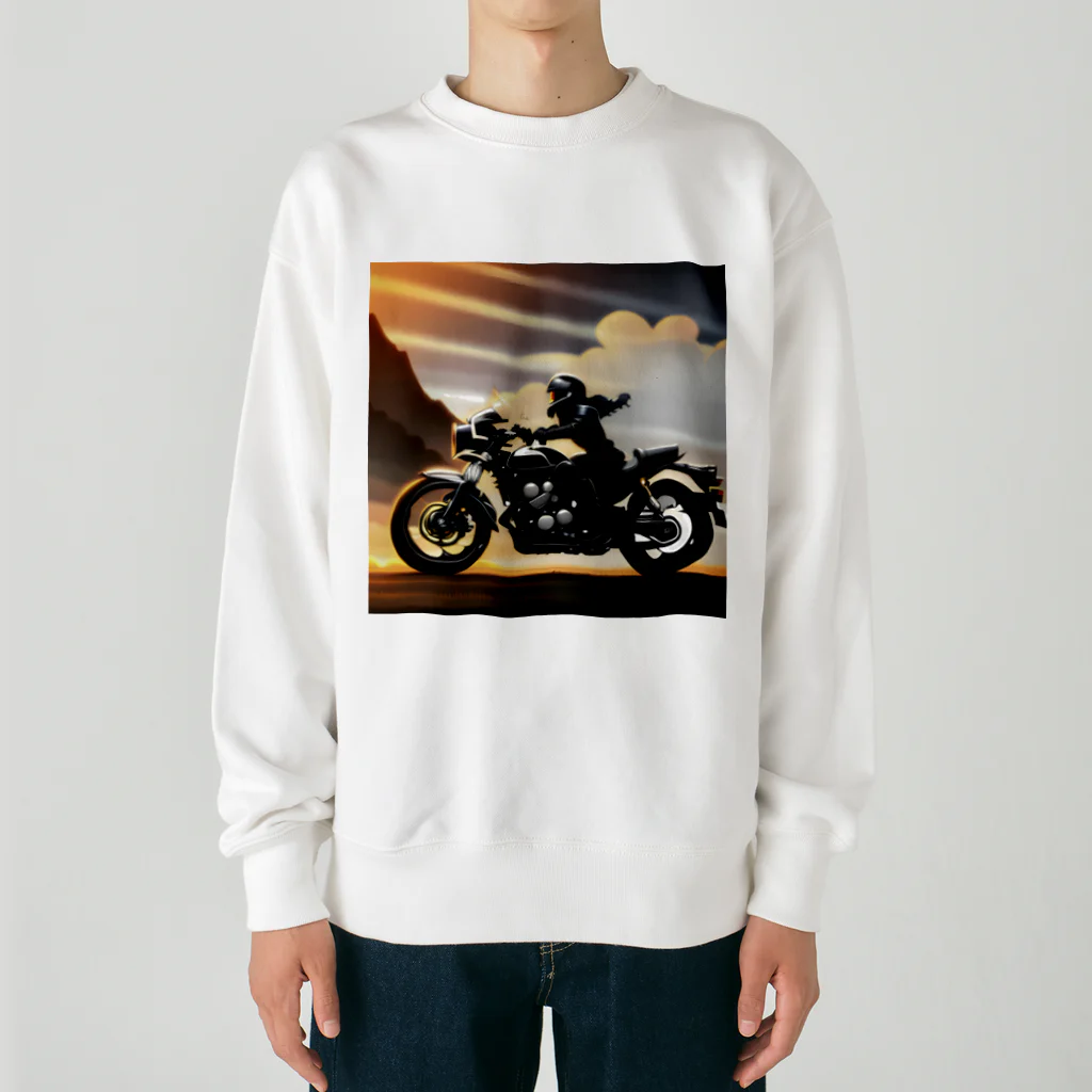 Aeglifeの独走 Heavyweight Crew Neck Sweatshirt