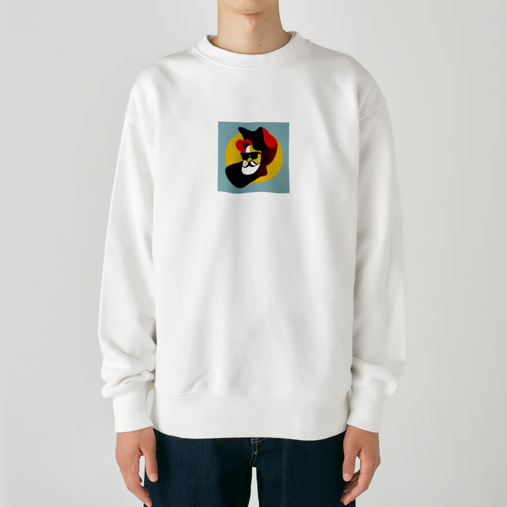 bun___buのボーイ Heavyweight Crew Neck Sweatshirt