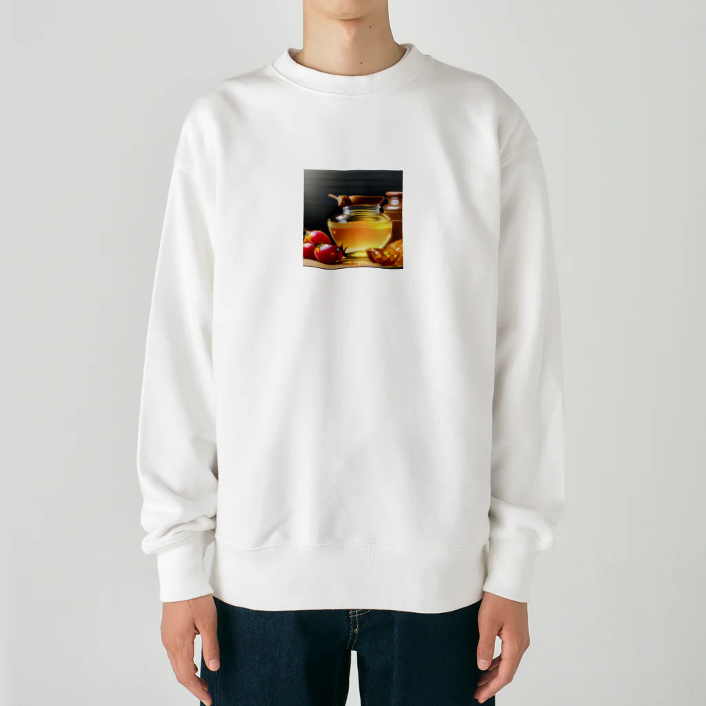 honeyショップのはちみつと果物 Heavyweight Crew Neck Sweatshirt