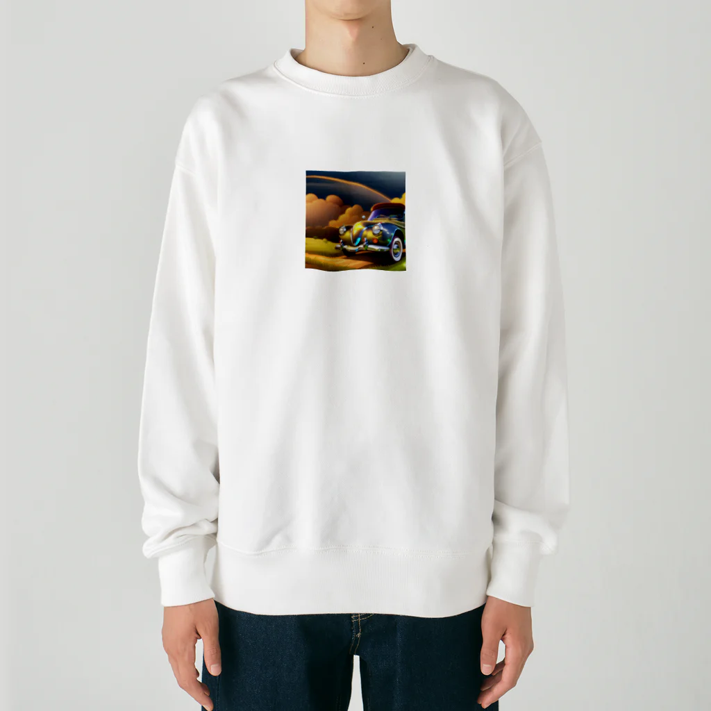 ちむちむショップのかっこいい車 Heavyweight Crew Neck Sweatshirt