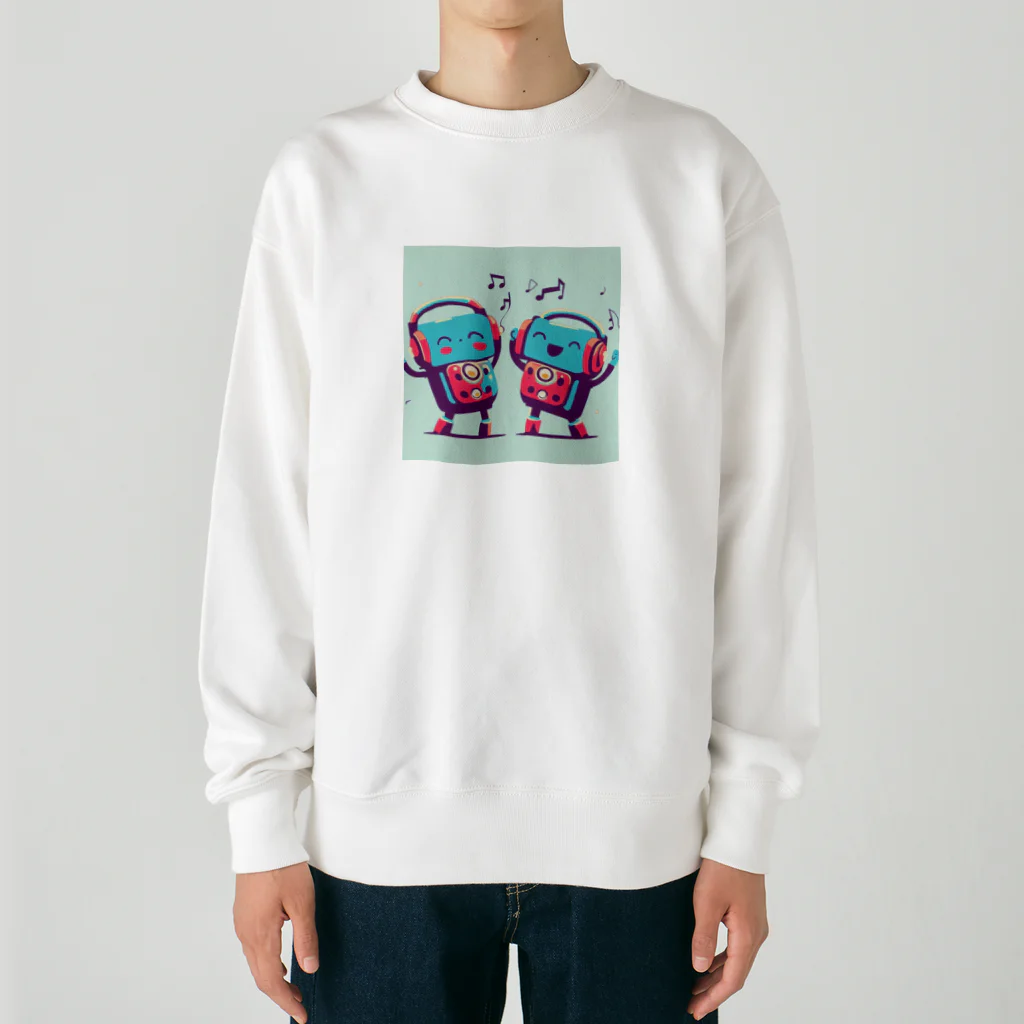 Chrono Tech HeritageのSynth Vibe Echo Sweater Heavyweight Crew Neck Sweatshirt