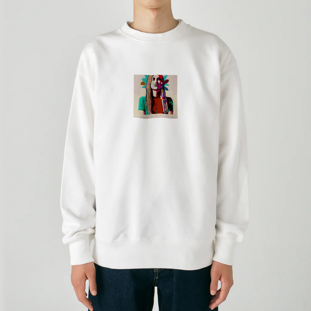 Erica design venue のカウンターカルチャー Heavyweight Crew Neck Sweatshirt