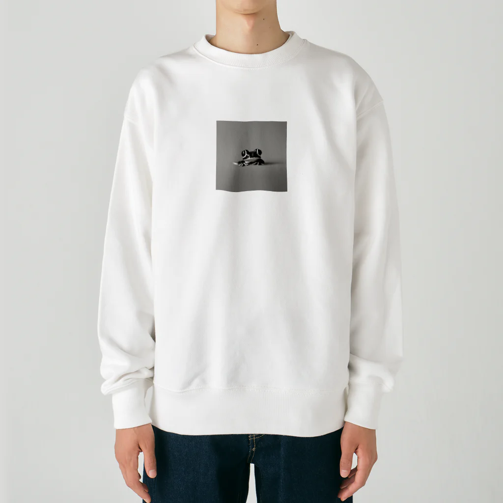 ぶ～にゃんのこかえる君 Heavyweight Crew Neck Sweatshirt