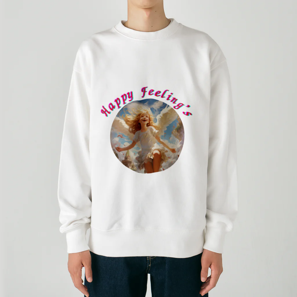 kiseki-kanshaの幸せになるアイテム Heavyweight Crew Neck Sweatshirt