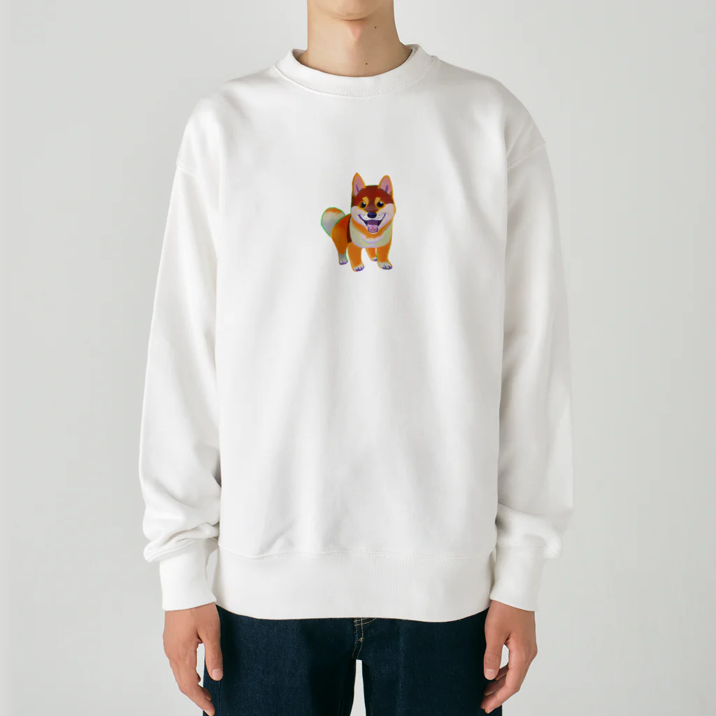 Dango Houseのしば犬　ポチ公 Heavyweight Crew Neck Sweatshirt