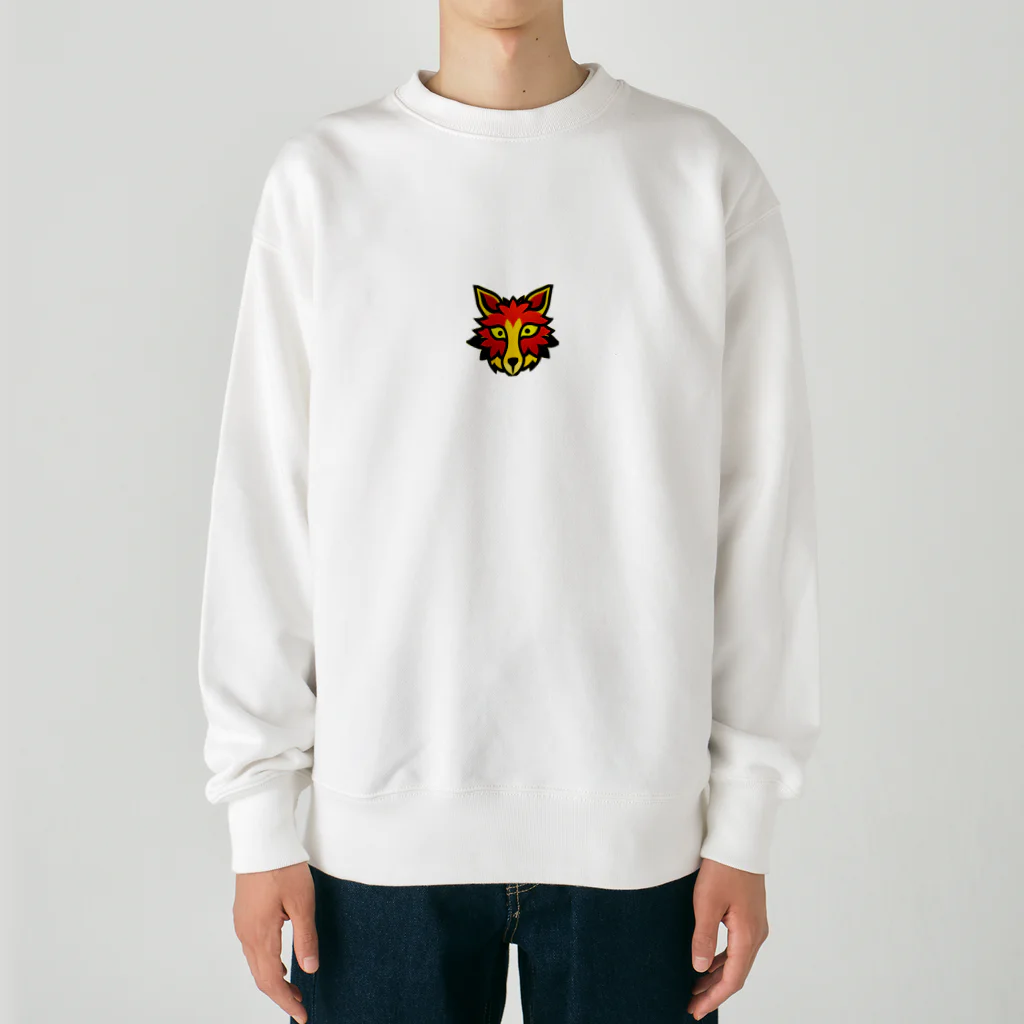 fyumaの紅葉眼のキツネT Heavyweight Crew Neck Sweatshirt