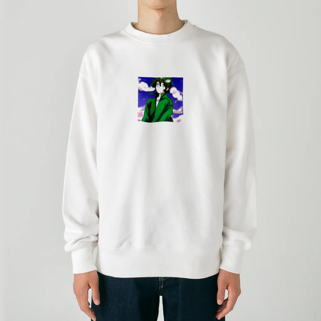 KeMaの未来を予知する彼氏 Heavyweight Crew Neck Sweatshirt