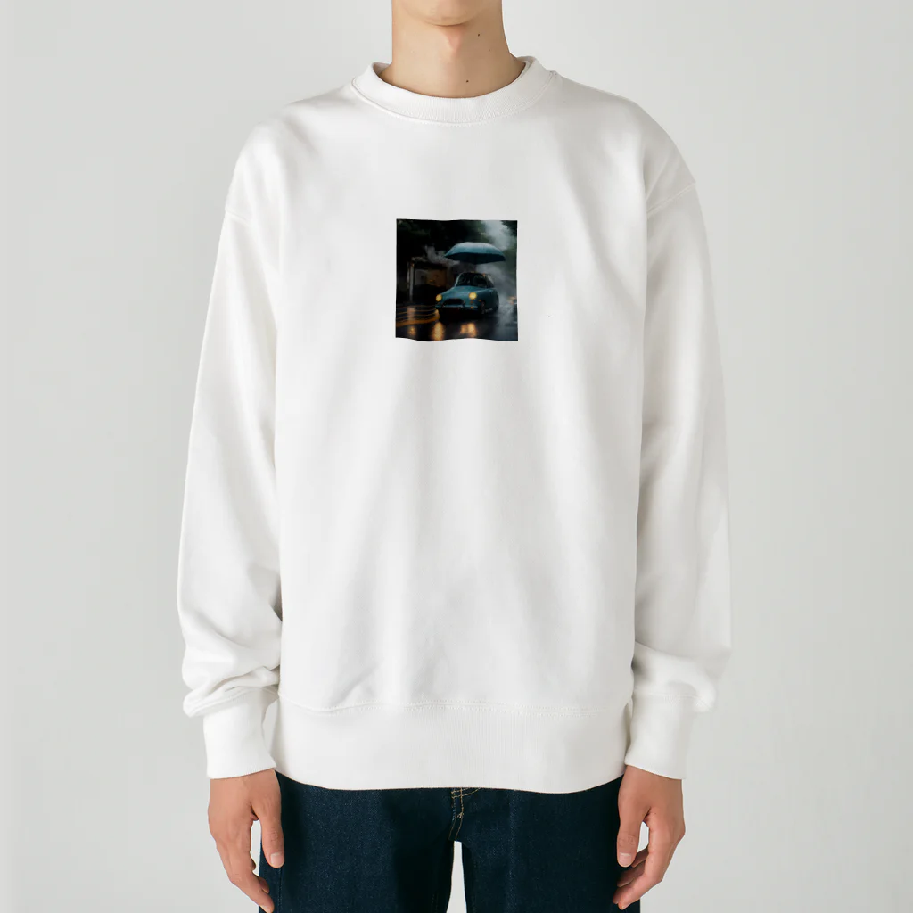 nonbiri-yaの雨車 Heavyweight Crew Neck Sweatshirt