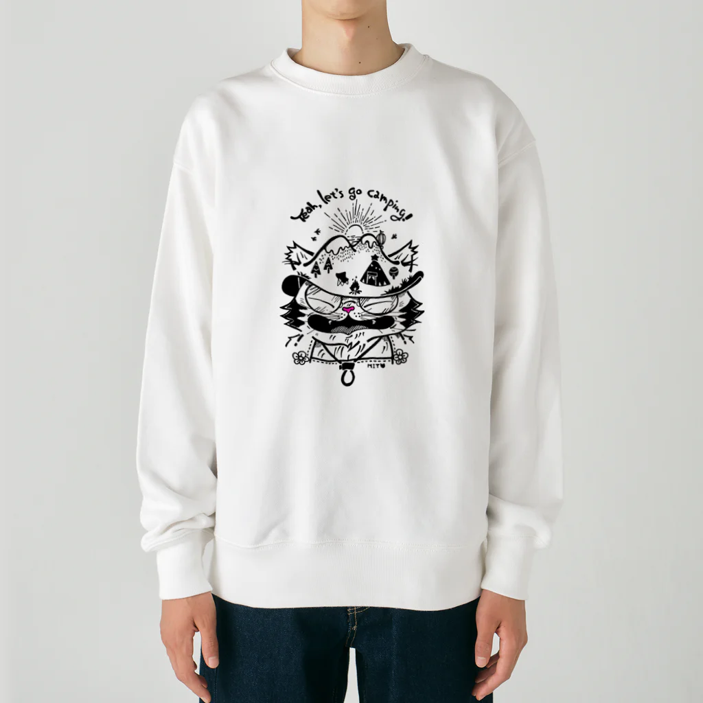 ほりみゆき【MIYU】のmomotora camping! Heavyweight Crew Neck Sweatshirt