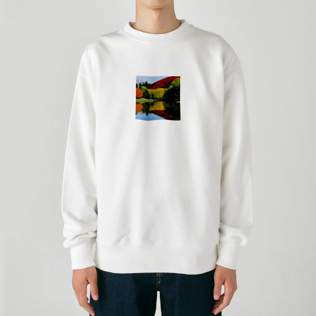 ソーセージハウスの綺麗なはな Heavyweight Crew Neck Sweatshirt