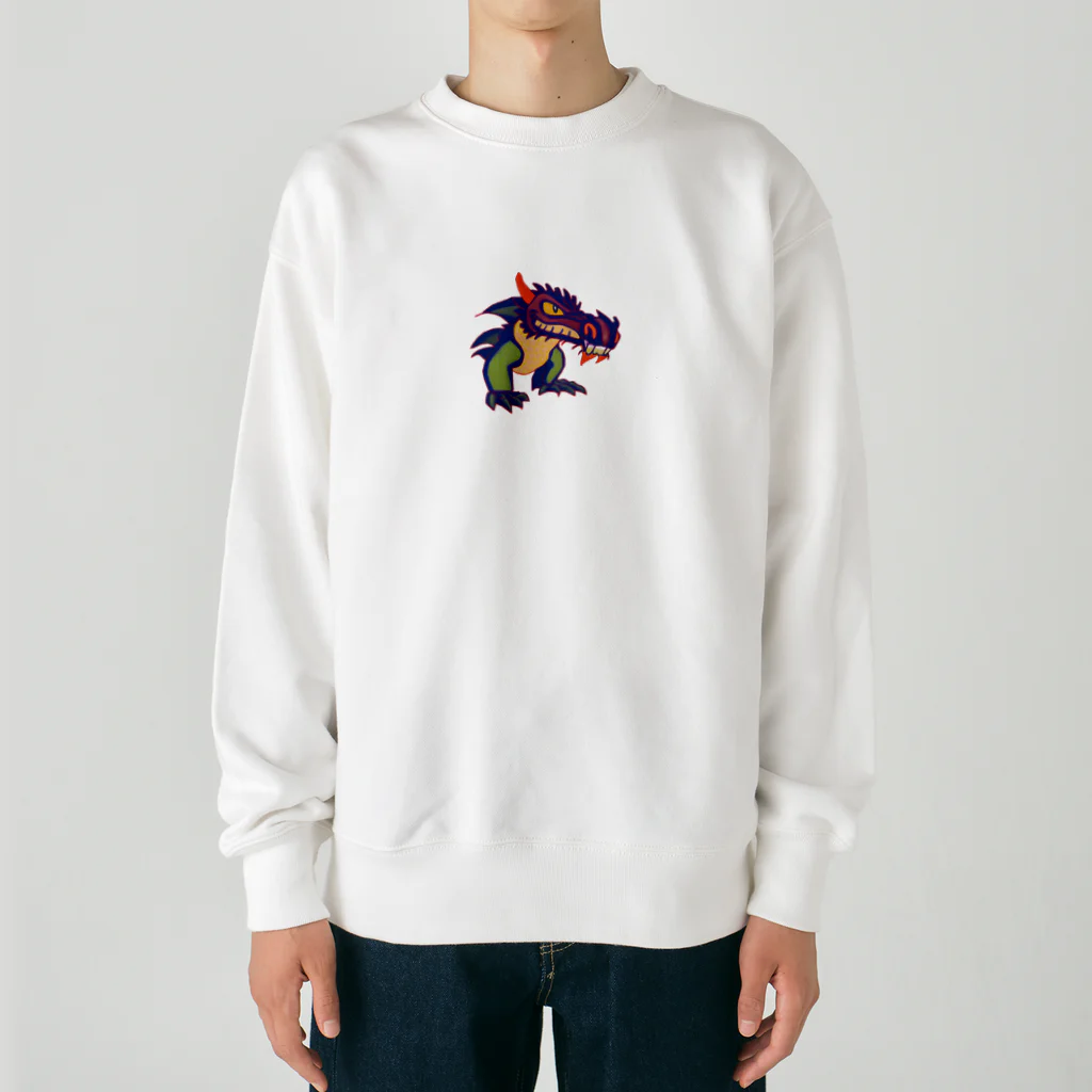 Milk317の龍 Heavyweight Crew Neck Sweatshirt