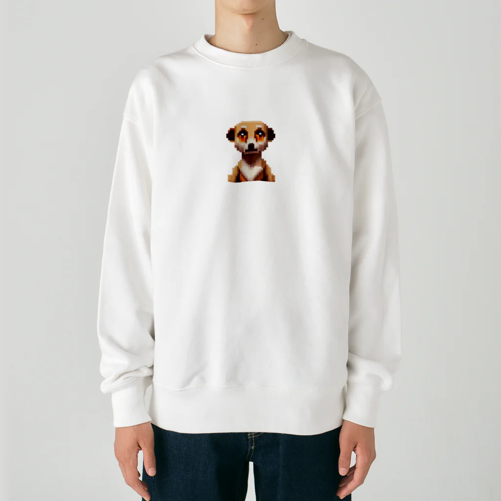 ザウルス君のミーヤキャットやねん Heavyweight Crew Neck Sweatshirt