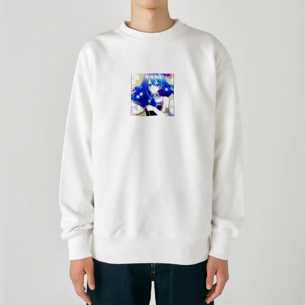 the blue seasonのゆうな Heavyweight Crew Neck Sweatshirt