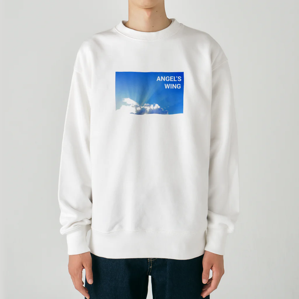 kazu_gの天使の羽！ ANGEL’S  WING Heavyweight Crew Neck Sweatshirt