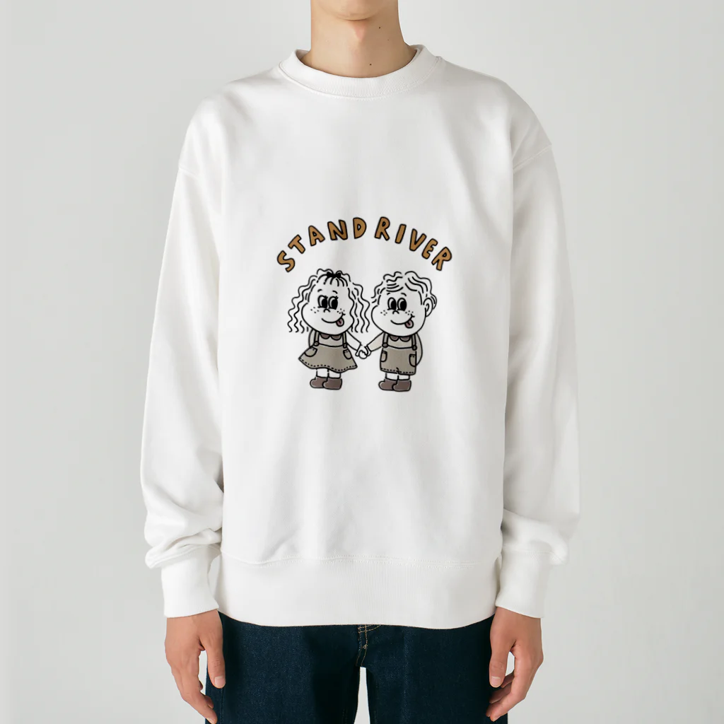 スタンドリバーのスタリバ Heavyweight Crew Neck Sweatshirt