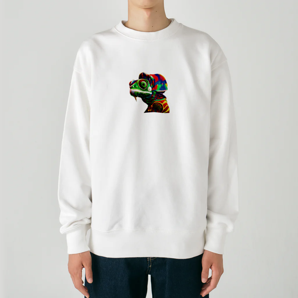 nob10のレゲェカメレオン Heavyweight Crew Neck Sweatshirt