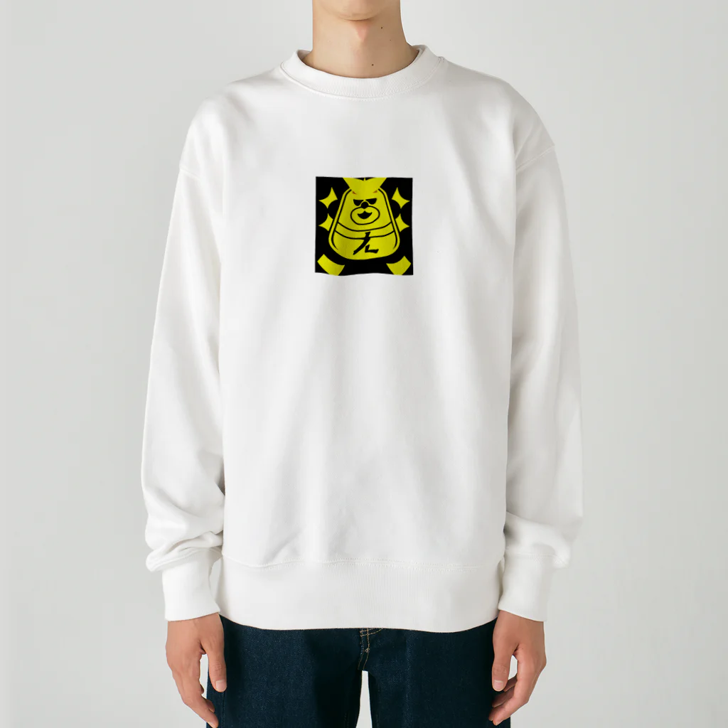 神様の秘密部屋の七福犬☆ Heavyweight Crew Neck Sweatshirt