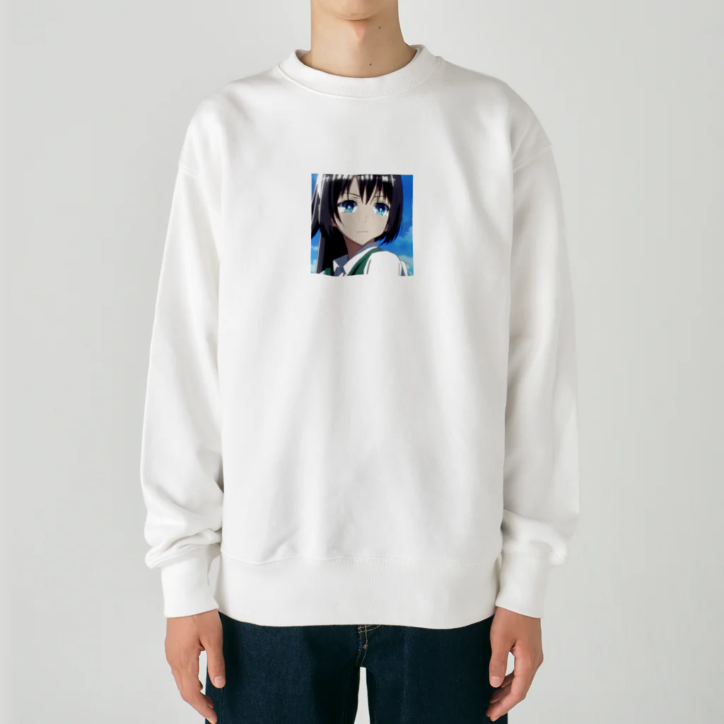 the blue seasonの鈴木 優香 Heavyweight Crew Neck Sweatshirt