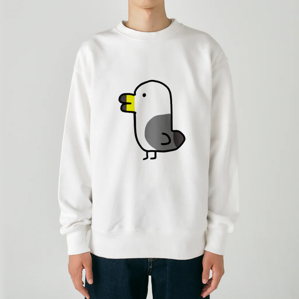 まついのゆるイラストショップのゆるうみねこ Heavyweight Crew Neck Sweatshirt