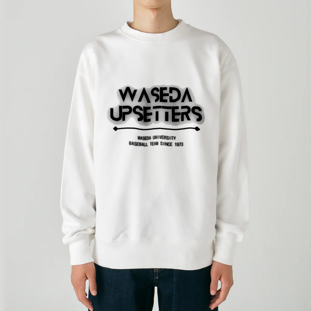 Upsettersのアップ いけめんロゴ Heavyweight Crew Neck Sweatshirt