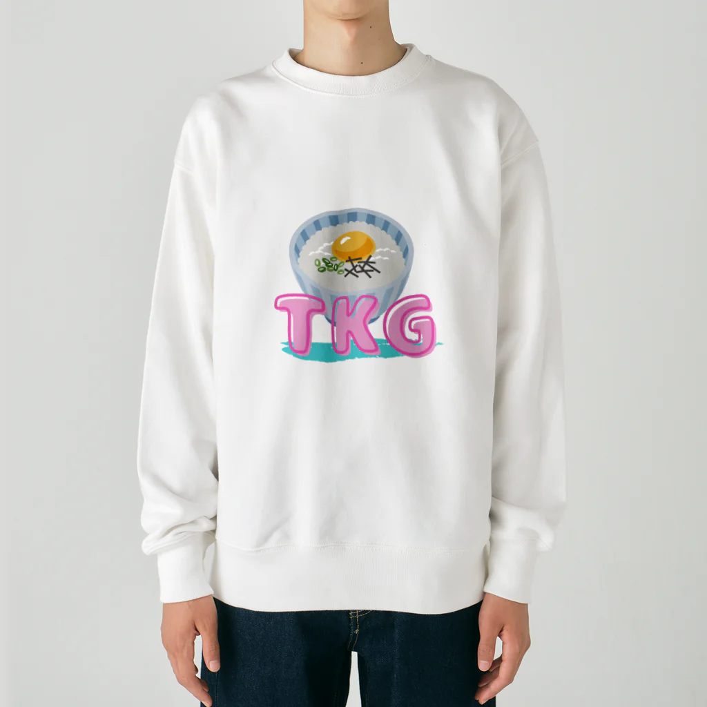 LEONのTKG（卵かけごはん！） Heavyweight Crew Neck Sweatshirt