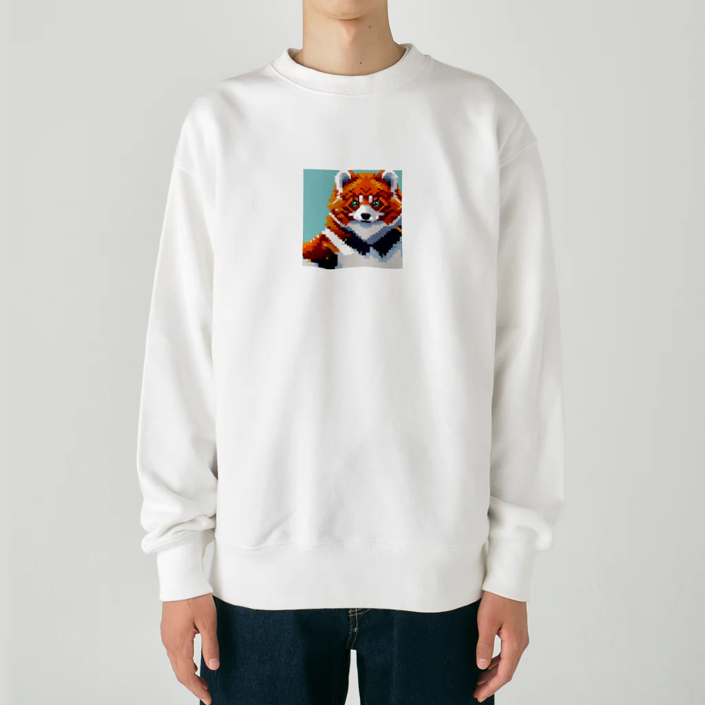 エリー💎好きで稼ぐ副業ソムリエ社長のレッサーパンダグッズ Heavyweight Crew Neck Sweatshirt