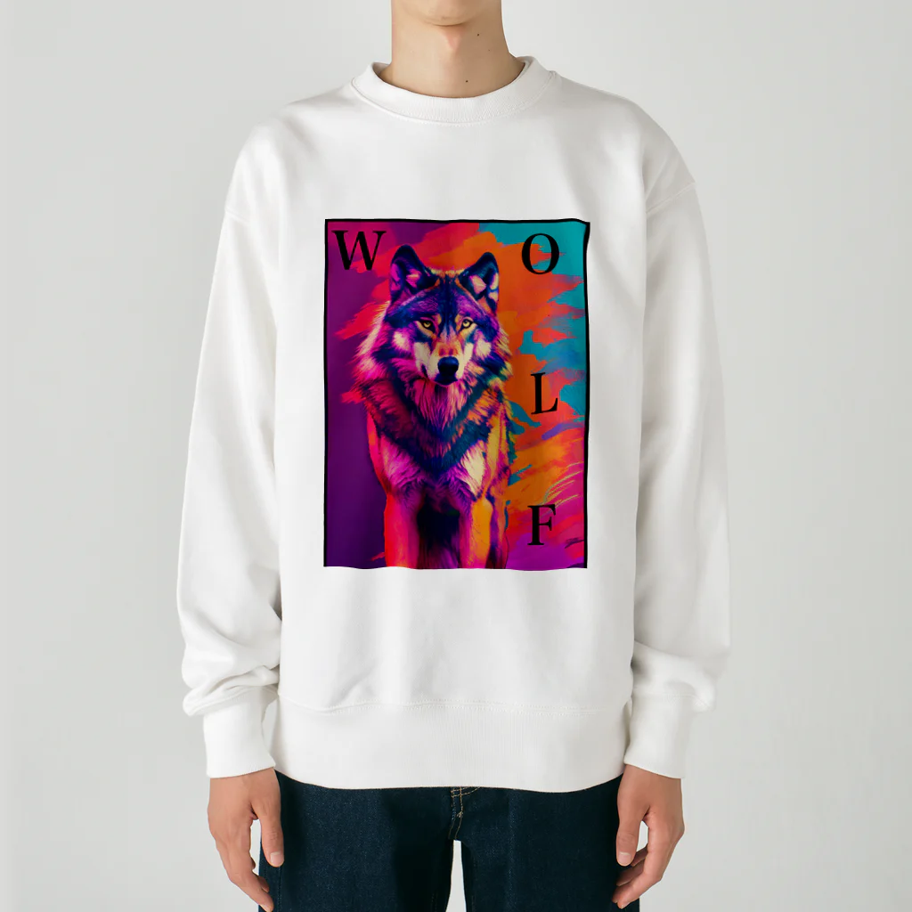 RINZのWOLF  Heavyweight Crew Neck Sweatshirt