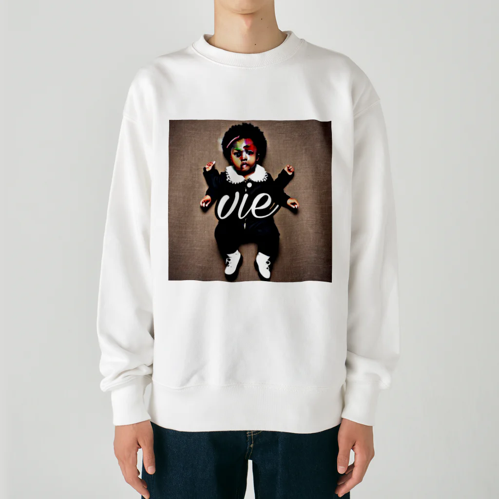 vieのBLACK_BABY Heavyweight Crew Neck Sweatshirt