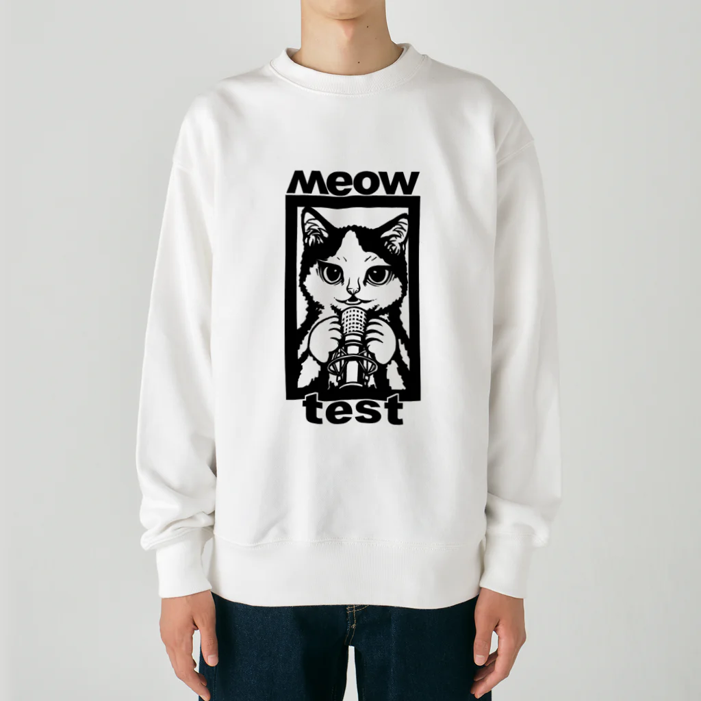 nya-mew（ニャーミュー）のミャイクテスト Heavyweight Crew Neck Sweatshirt