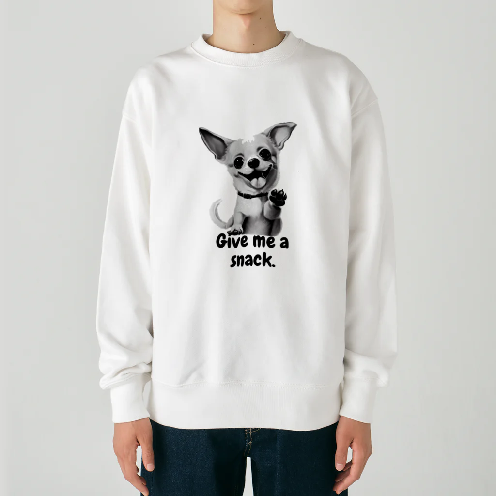 i-naのおやつちょうだい Heavyweight Crew Neck Sweatshirt