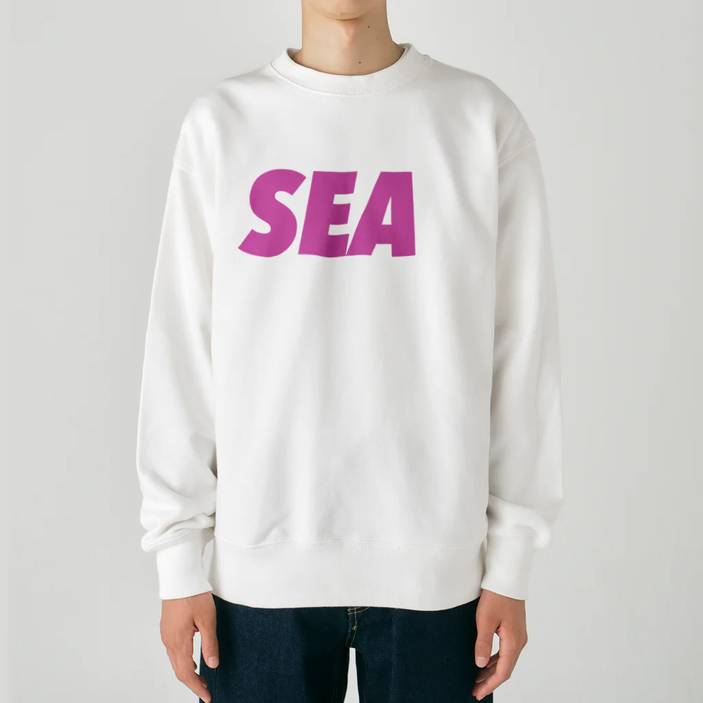 umiesのsunny and sea Heavyweight Crew Neck Sweatshirt