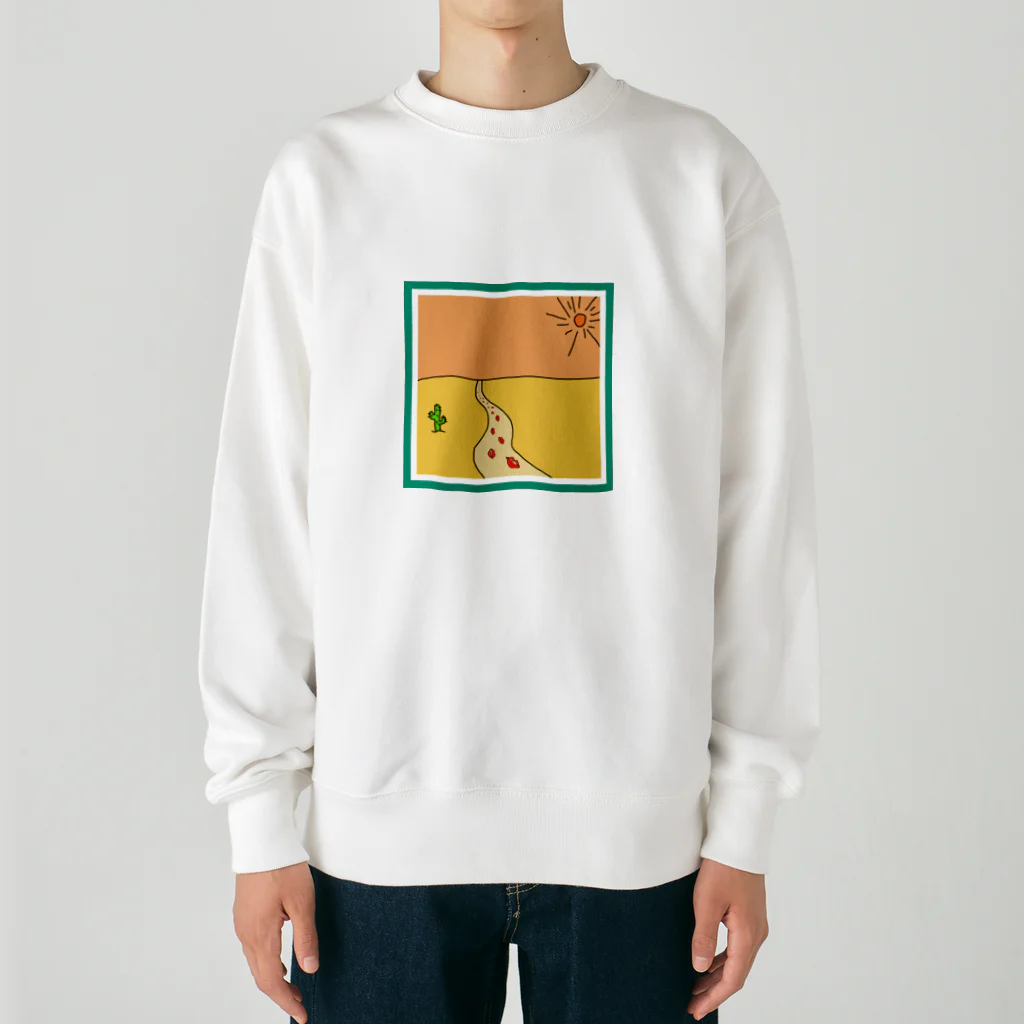 nutty shopのdessert kiss Heavyweight Crew Neck Sweatshirt