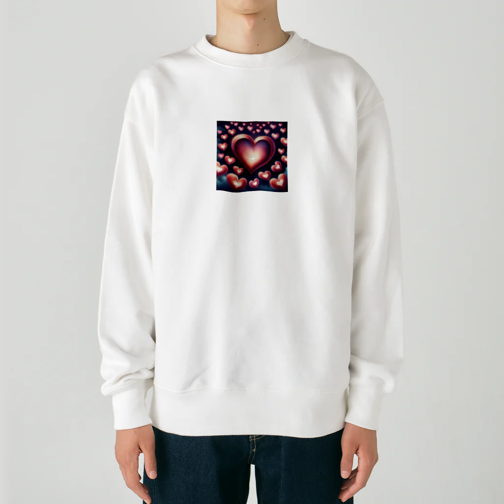 ワンダーワールド・ワンストップのハートがいっぱい③ Heavyweight Crew Neck Sweatshirt