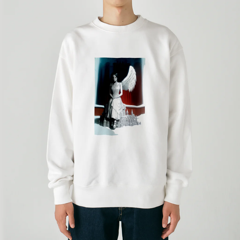 waffle2000の天使・エンジェル Heavyweight Crew Neck Sweatshirt