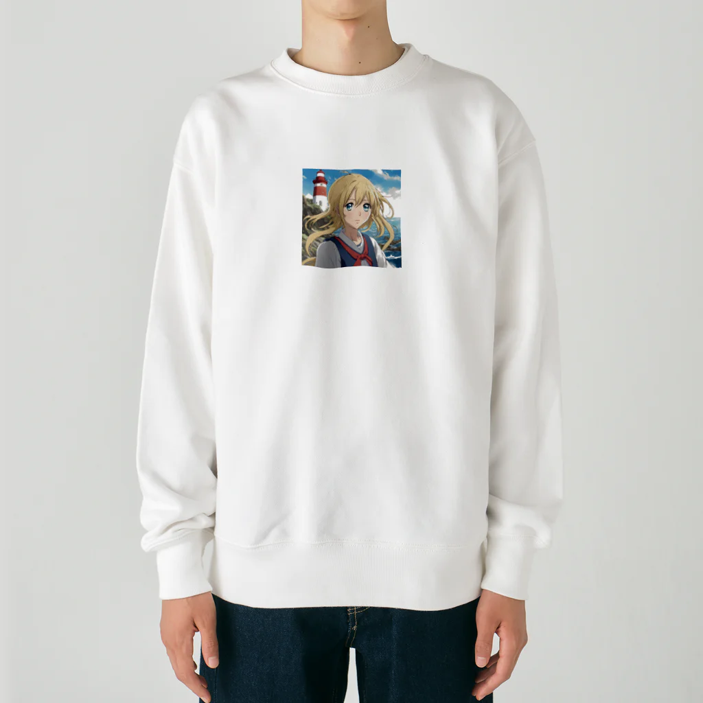 the blue seasonの高瀬美紀 Heavyweight Crew Neck Sweatshirt