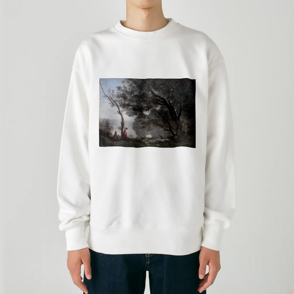 世界美術商店のモルトフォンテーヌの思い出 / Recollection of Mortefontaine Heavyweight Crew Neck Sweatshirt