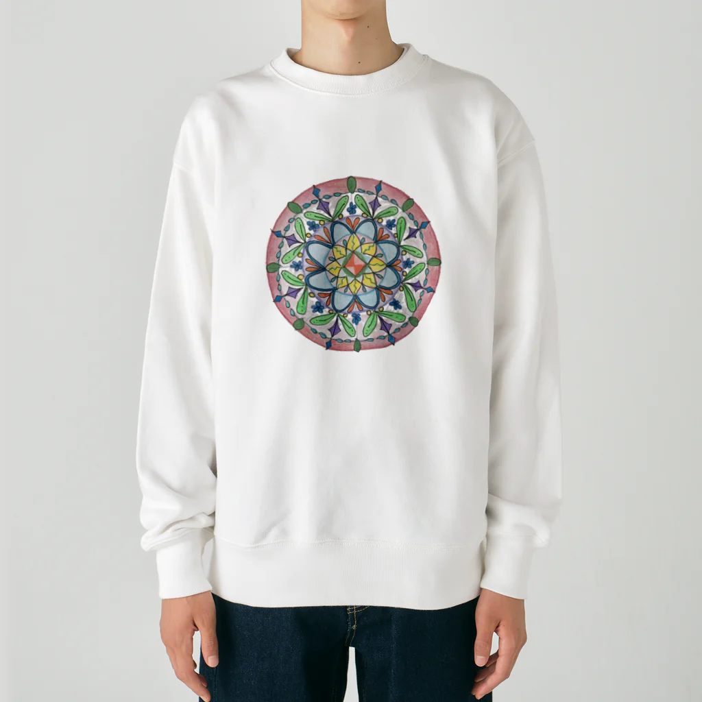 Floweryのまんだらちゃん Heavyweight Crew Neck Sweatshirt