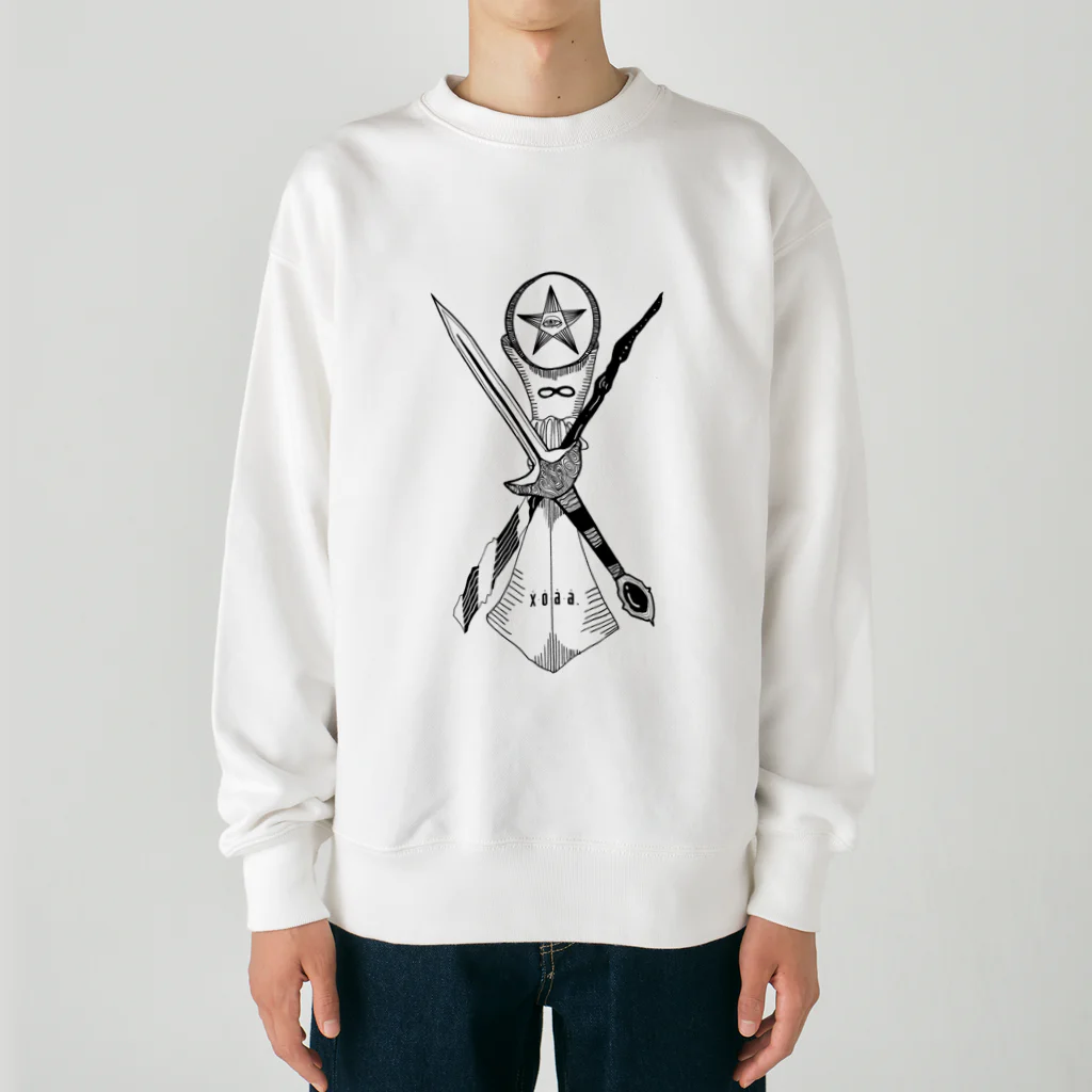 A N T I Cのxoaa._001_magic Heavyweight Crew Neck Sweatshirt